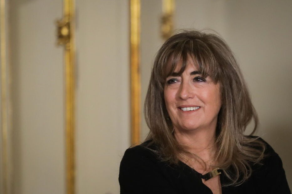 Rosa Zorrinho, na posse como secretária de Estado da Saúde