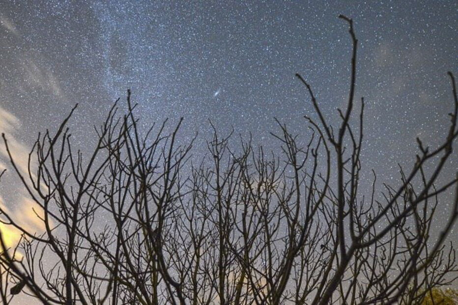 chuva estrelas, meteoros, céu 