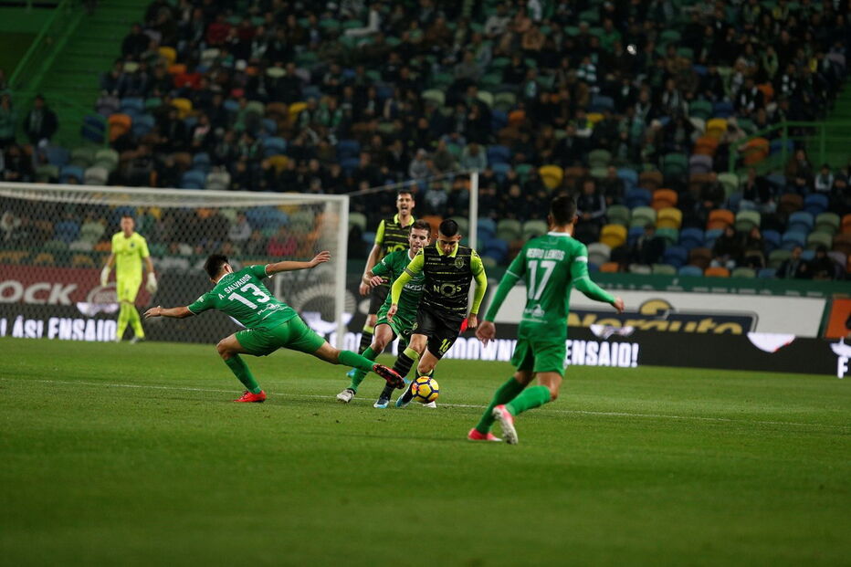 Sporting e Vilaverdense no jogo da Taça de Portugal
