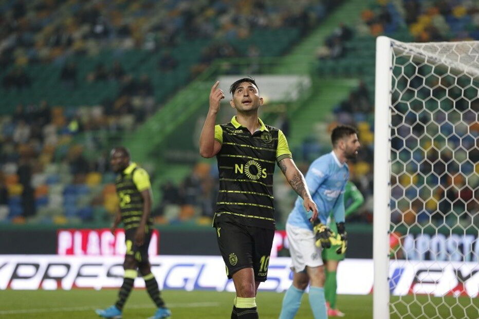  Sporting e Vilaverdense no jogo da Taça de Portugal