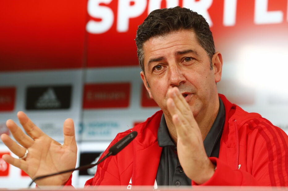 Rui Vitória, treinador do Benfica