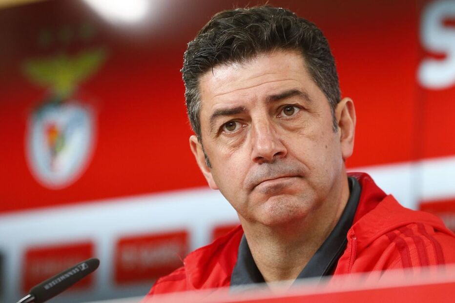 Rui Vitória, treinador do Benfica