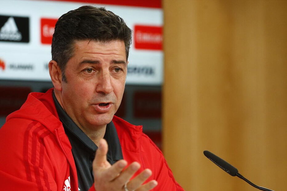 Rui Vitória, treinador do Benfica