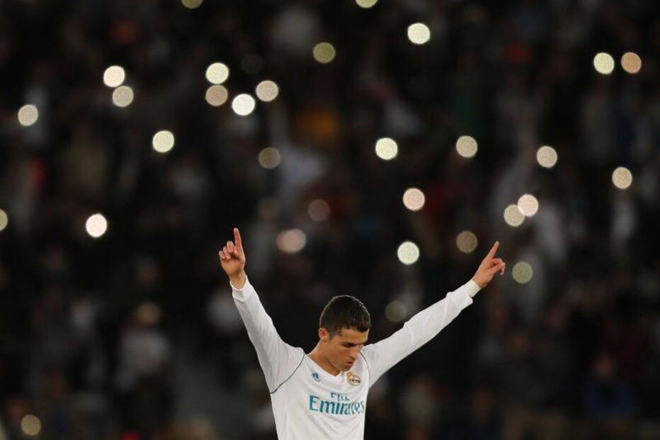 Cristiano Ronaldo celebra vitória no Mundial de Clubes de 2017