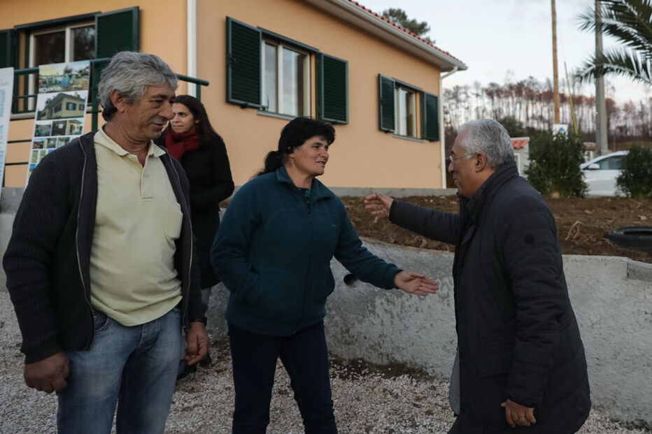 António Costa visitou concelhos afetados pelos fogo de Pedrógão Grande