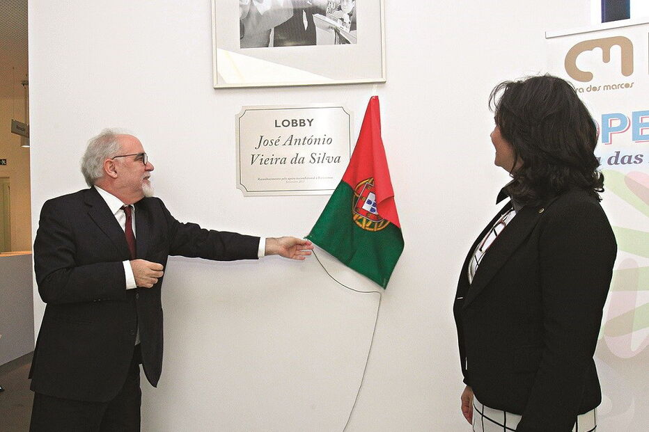 Vieira da Silva na Associação Raríssimas