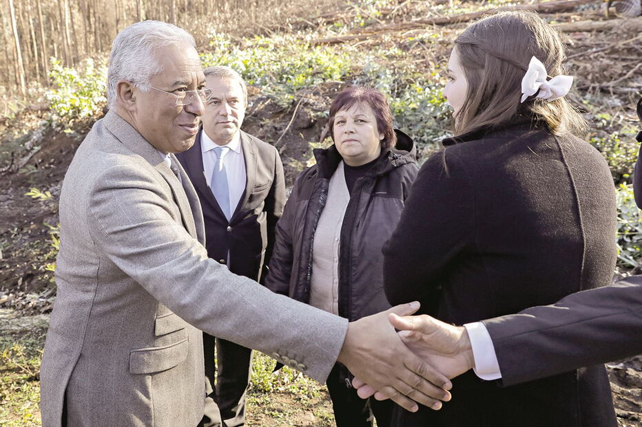 António Costa em Pedrógão Grande