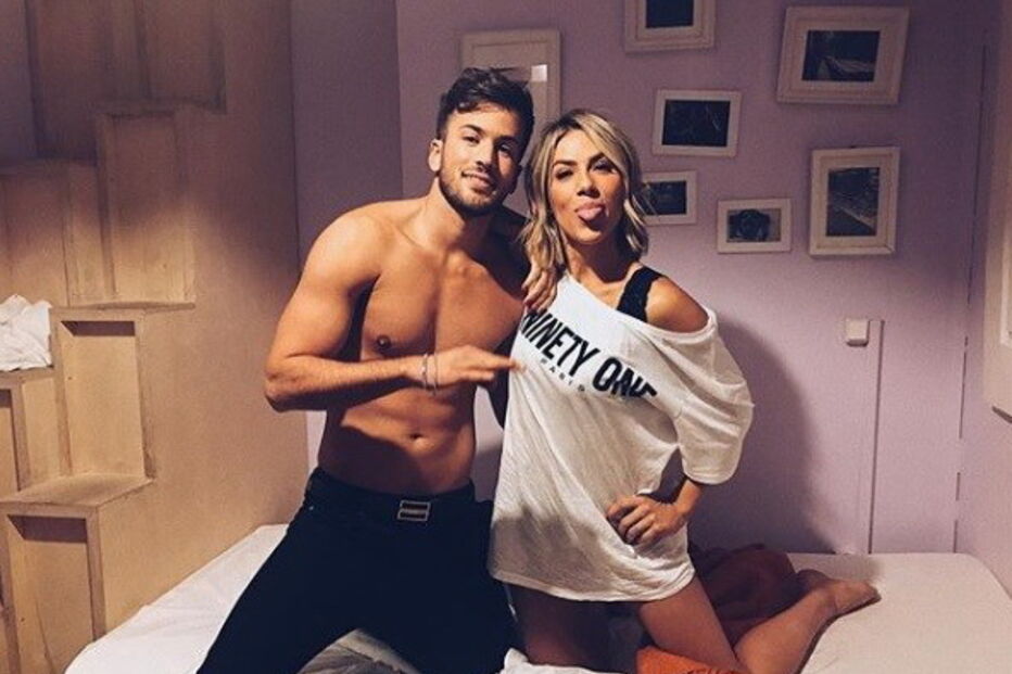 Giovanna Ewbank com David Carreira