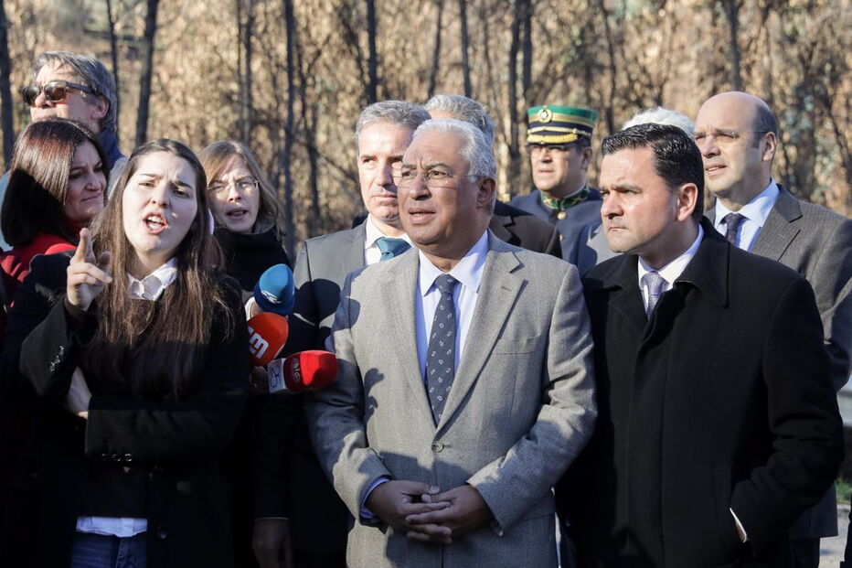 António Costa visitou zonas afetadas pelo incêndio de Pedrógão Grande