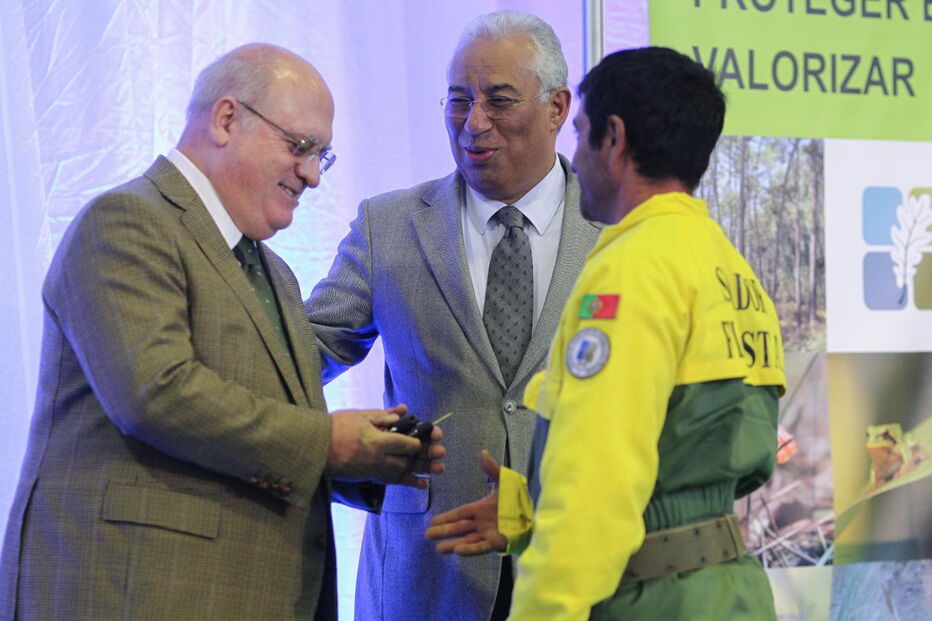 António Costa visitou zonas afetadas pelo incêndio de Pedrógão Grande