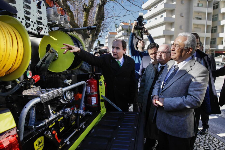 António Costa visitou zonas afetadas pelo incêndio de Pedrógão Grande