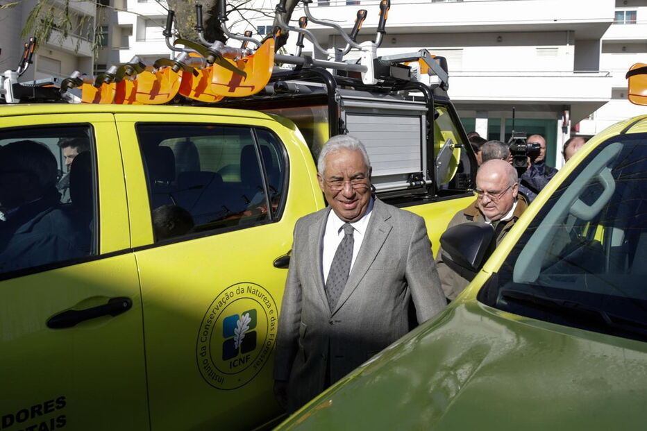 António Costa visitou zonas afetadas pelo incêndio de Pedrógão Grande