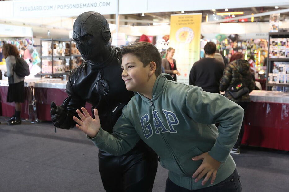 Multidão invadiu os pavilhões da Exponor, este domingo, para a Comic Con Portugal 2017