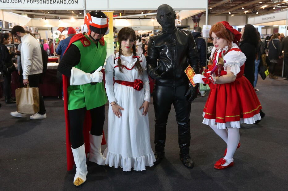 Multidão invadiu os pavilhões da Exponor, este domingo, para a Comic Con Portugal 2017