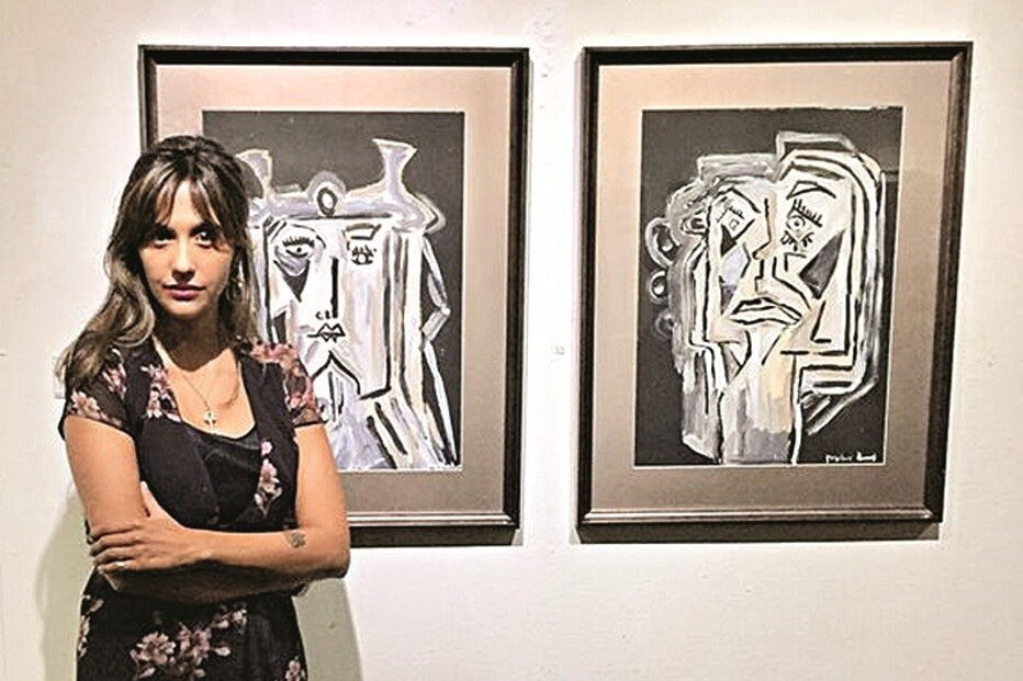 Pintora Francisca de Magalhães Barros