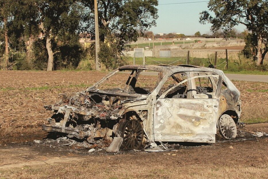 Carro de Carlos Gabriel, 'vidente de Fátima'