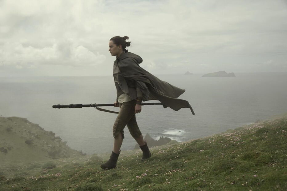 Cenas do filme 'Guerras das Estelas, Os Últimos Jedi' 