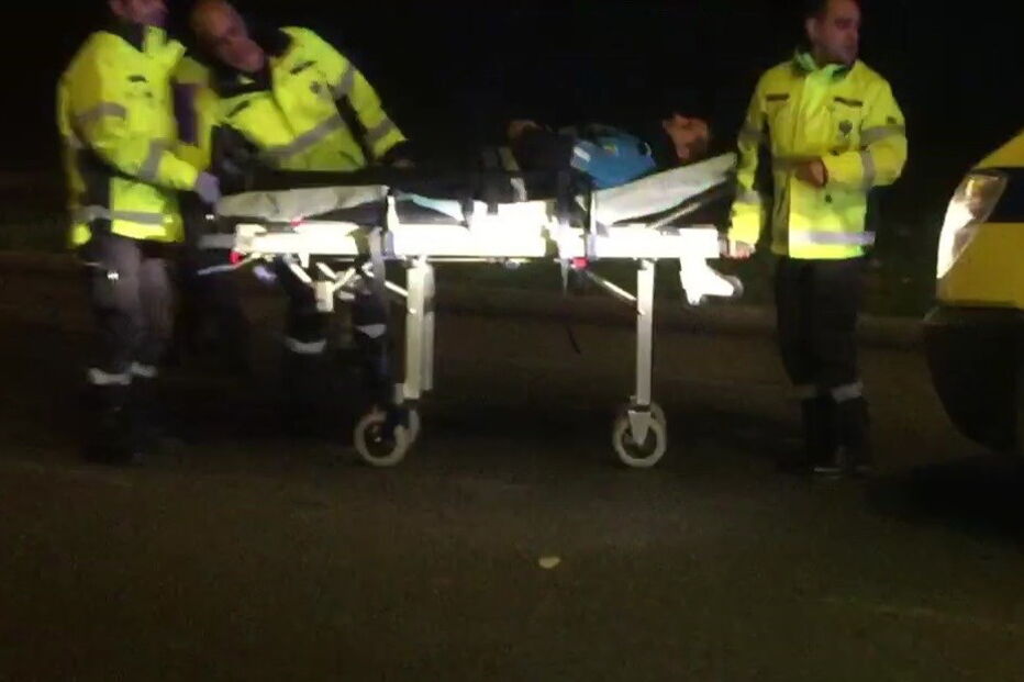 Polícia ferido em acidente com moto em Lisboa