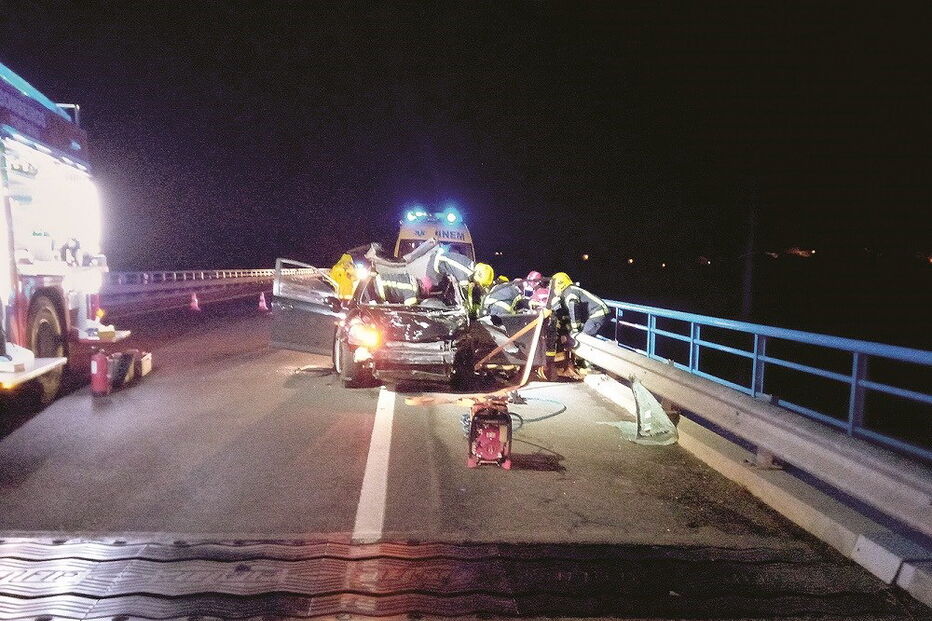 Homem colidiu com cavalos na EN 125	