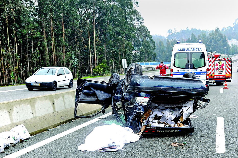 Entre janeiro e abril acidentes rodoviários já provocaram 137 mortos
