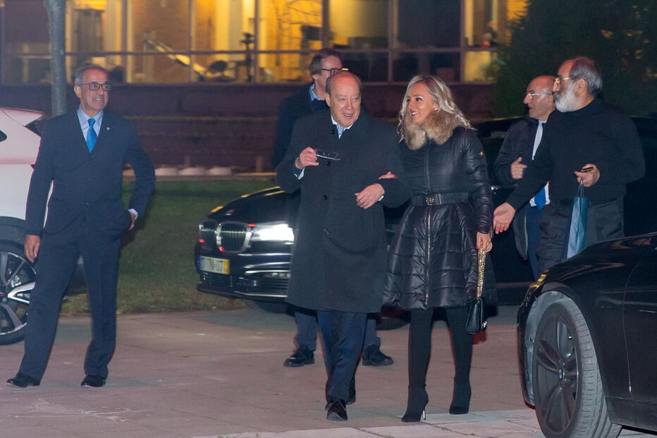 Pinto da Costa com Cláudia Campo