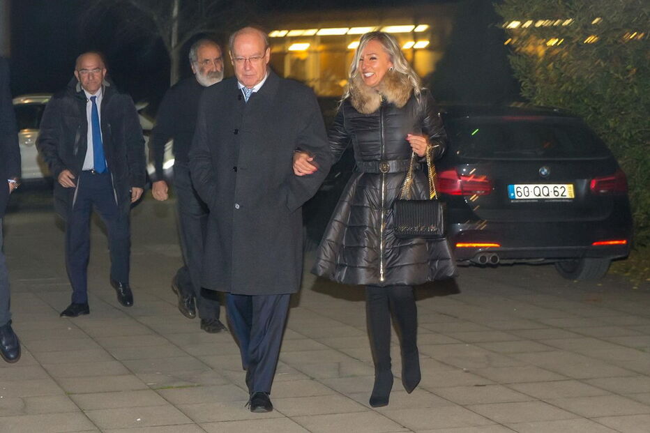 Pinto da Costa com Cláudia Campo