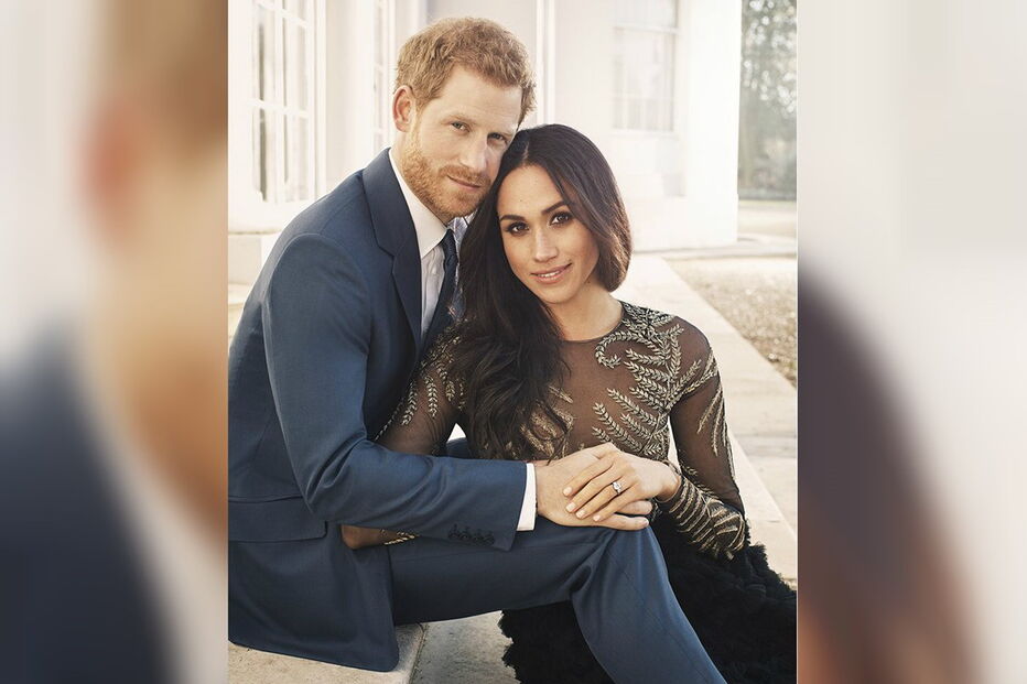 As imagens oficiais do noivado do príncipe Harry e Meghan Markle