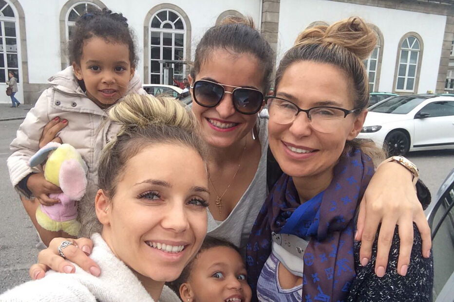 Luciana Abreu e Ana Micaela