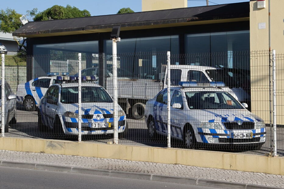 Viaturas da PSP avariadas e sinistradas 