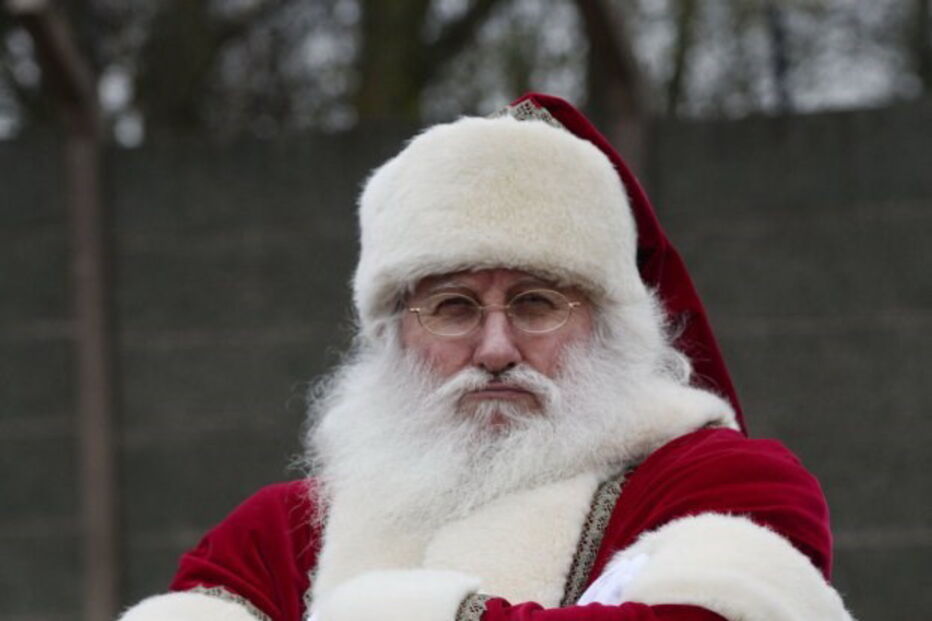 O Pai Natal Dave Upson está com varicela e foi obrigado a 'cancelar' o Natal