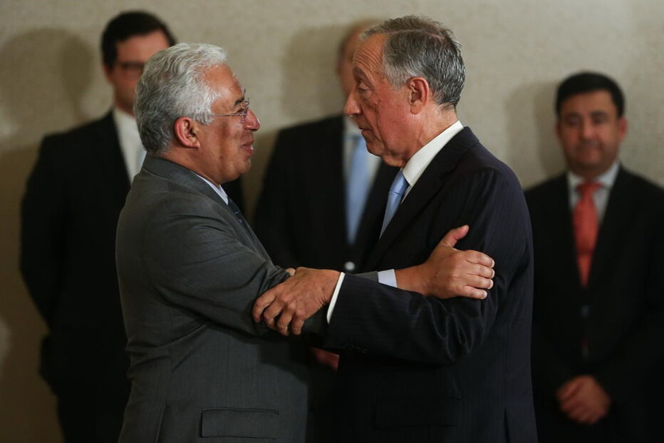 Marcelo com António Costa