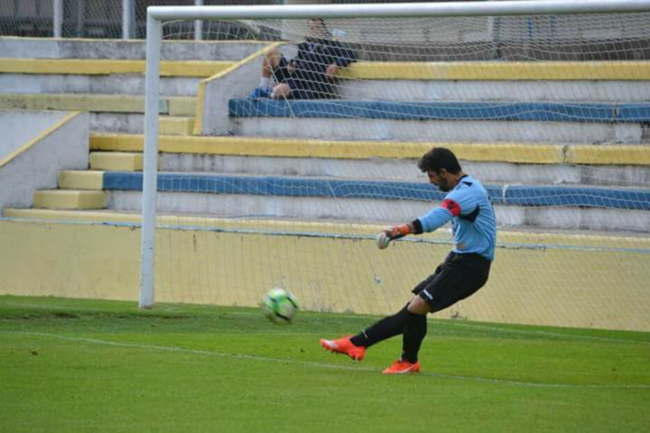 João Silva é atleta no clube de futebol União Sintrense 