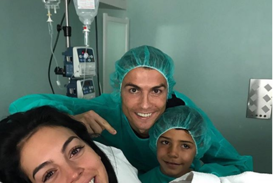 Nascimento da filha de Ronaldo e Georgina, Alana Martina