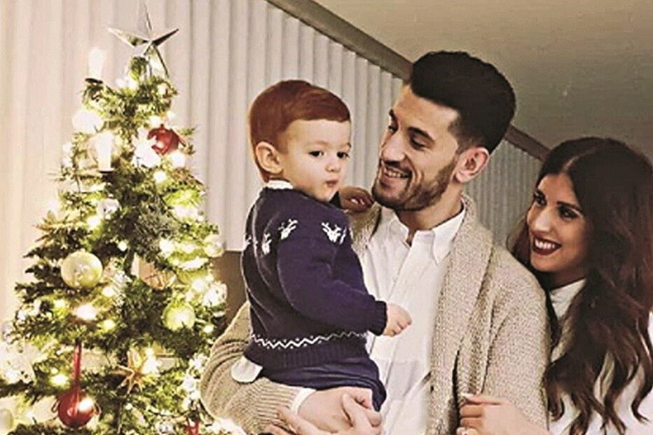 Pizzi partilhou o momento ao lado da mulher, Maria Barros, e do único filho em comum, Afonso, de um ano 