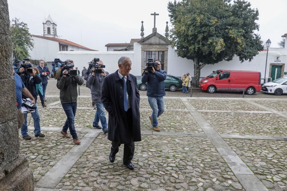 Marcelo em Pedrógão Grande no Natal
