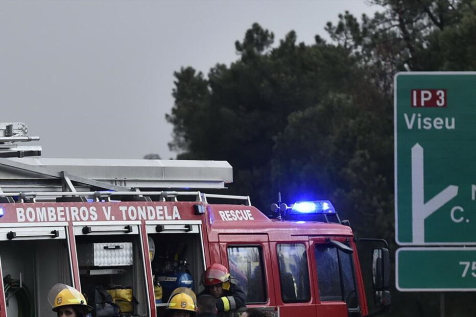 Violenta colisão em Tondela