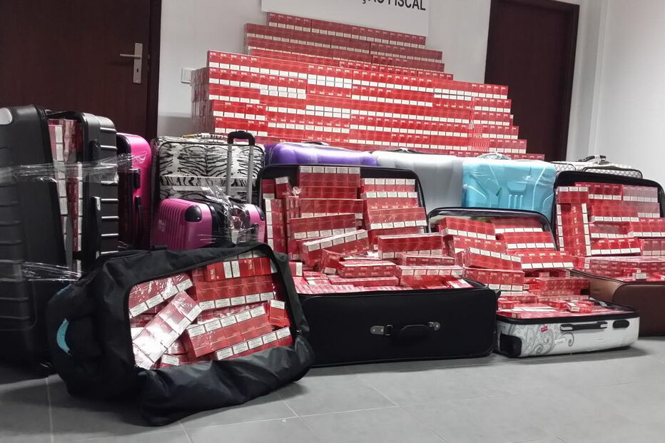 Mais de 200 mil cigarros apreendidos na fronteira de Vilar Formoso