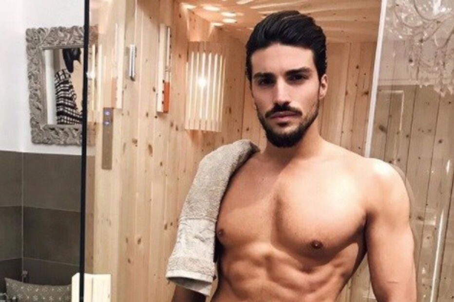 O modelo italiano Mariano Di Vaio, de 28 anos, aparece em 10.º lugar