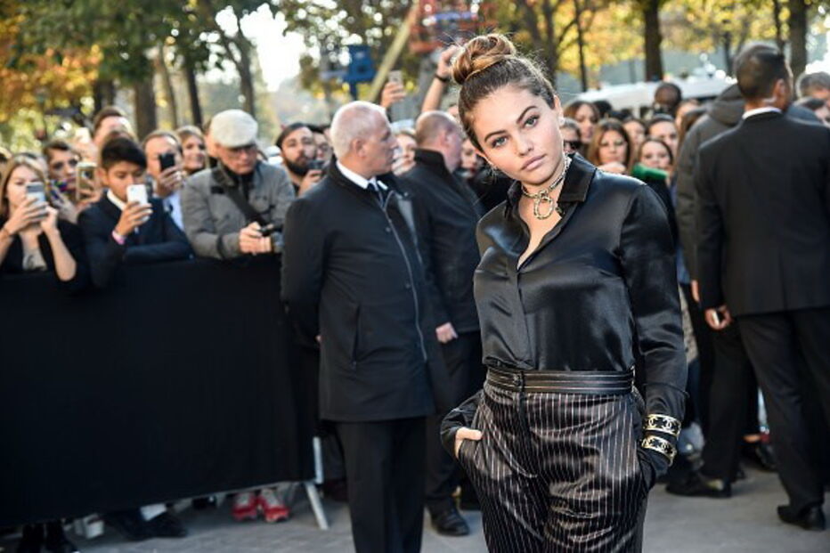 Thylane Blondeau ocupa o segundo lugar da lista das 100 mulheres mais belas de 2017. A jovem de apenas 16 anos já foi considerada a criança mais bonita do mundo