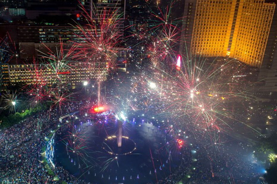 Jacarta já deu as boas-vindas a 2018