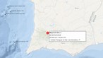 Sismo de magnitude 3.3 registado em Monchique