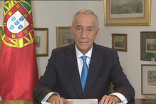 Marcelo Rebelo de Sousa na mensagem de Ano Novo