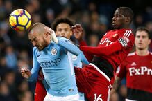 David Silva em ação pelo Manchester City contra o Watford