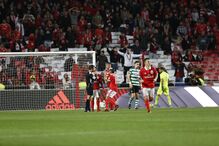 As imagens que marcaram o Benfica-Sporting