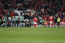 As imagens que marcaram o Benfica-Sporting