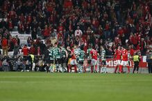 As imagens que marcaram o Benfica-Sporting