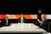 Debate entre Santana Lopes e Rui Rio