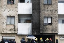 Bloco de apartamentos na rua de S. Bartolomeu ficou sem condições de habitabilidade para todos os moradores