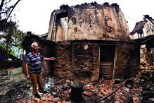 Fogos deixaram rasto de destruição 