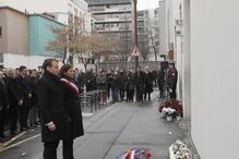 Presidente francês esteve presente nas homenagens às vítimas do atentado no Charlie Hebdo